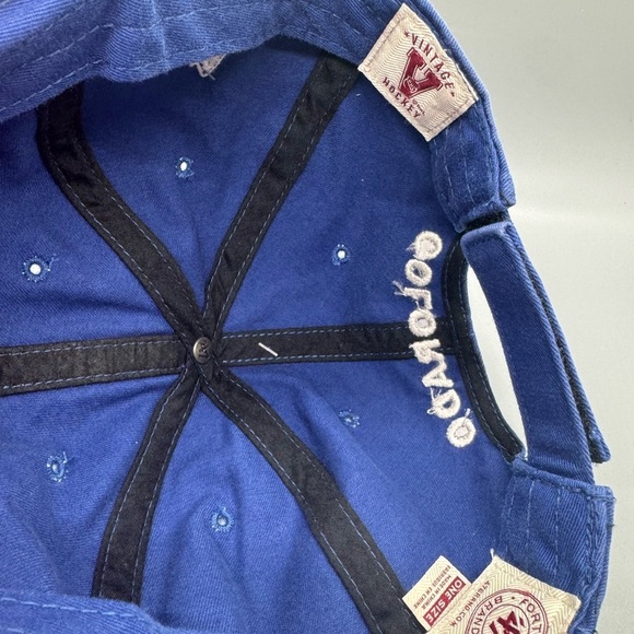 Colorado Rockies NHL Mens Baseball Hat - Velcro Back - Picture 5 of 9